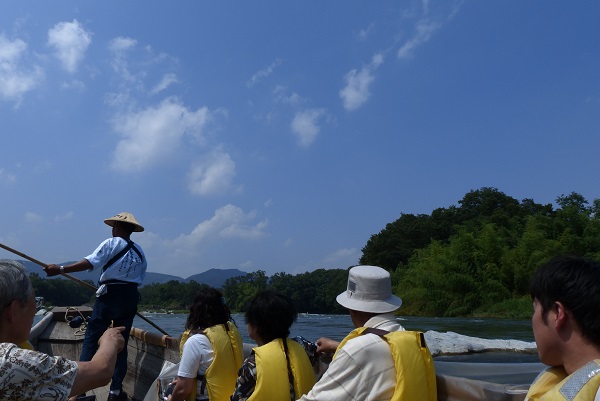 ライン下り岩畳・親鼻橋