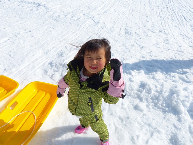 雪遊びツアー　ふじてん