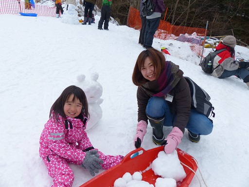 スキー教室　バスツアー　子ども